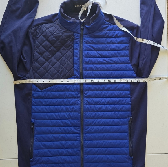 Greyson Yukon Ultralight Hybrid Jacket Iona Maltese Blue Men's Large Activewear - Picture 5 of 10